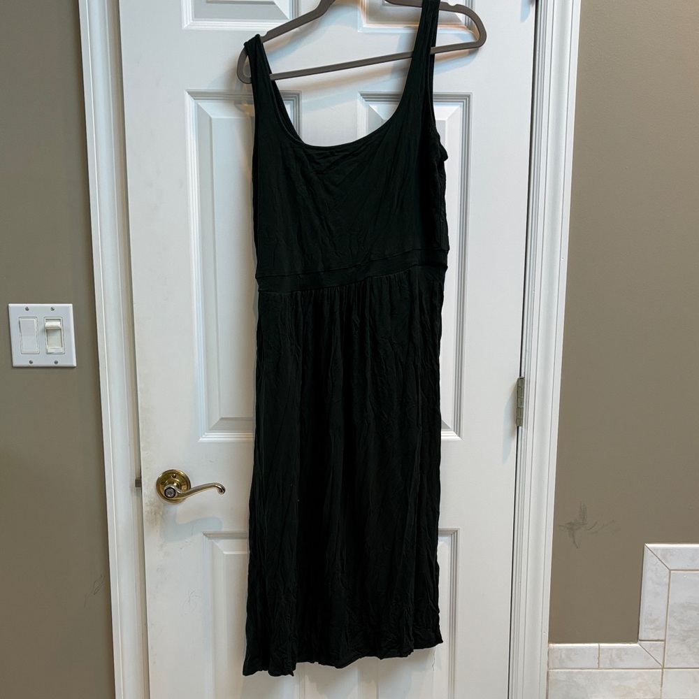 Daily Ritual Green Midi Dress